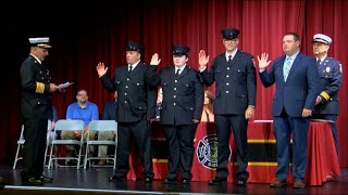 Rossford Fire Department's full-time staff grows with 4 new members
