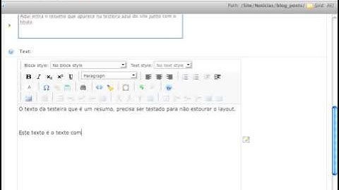 Timtab blog post with Typo3