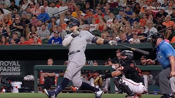 Aaron Judge destroys a baseball 465 feet!