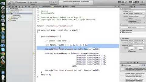 Arrays in Objective-C