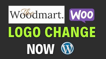 How to change logo in WordPress, WooCommerce, WoodMart theme | Header and Footer Logo change