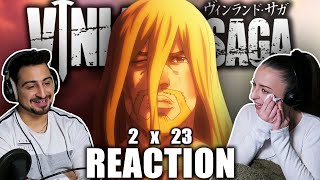 ANIME OF THE YEAR!! Vinland Saga Season 2 Episode 23 REACTION! | 2x23 