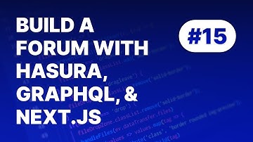 Part 15 (Lock/Unlock threads) - Building forum software with Next and GraphQL