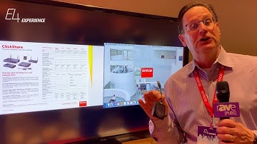 E4 Experience: Barco Presents ClickShare CSE-200+ with 4K In/Out and the ClickShare App