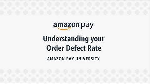 Understanding your Order Defect Rate
