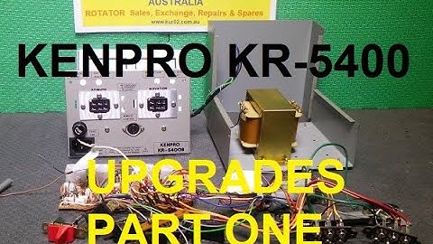 Kenpro KR-5400 Controller Upgrades