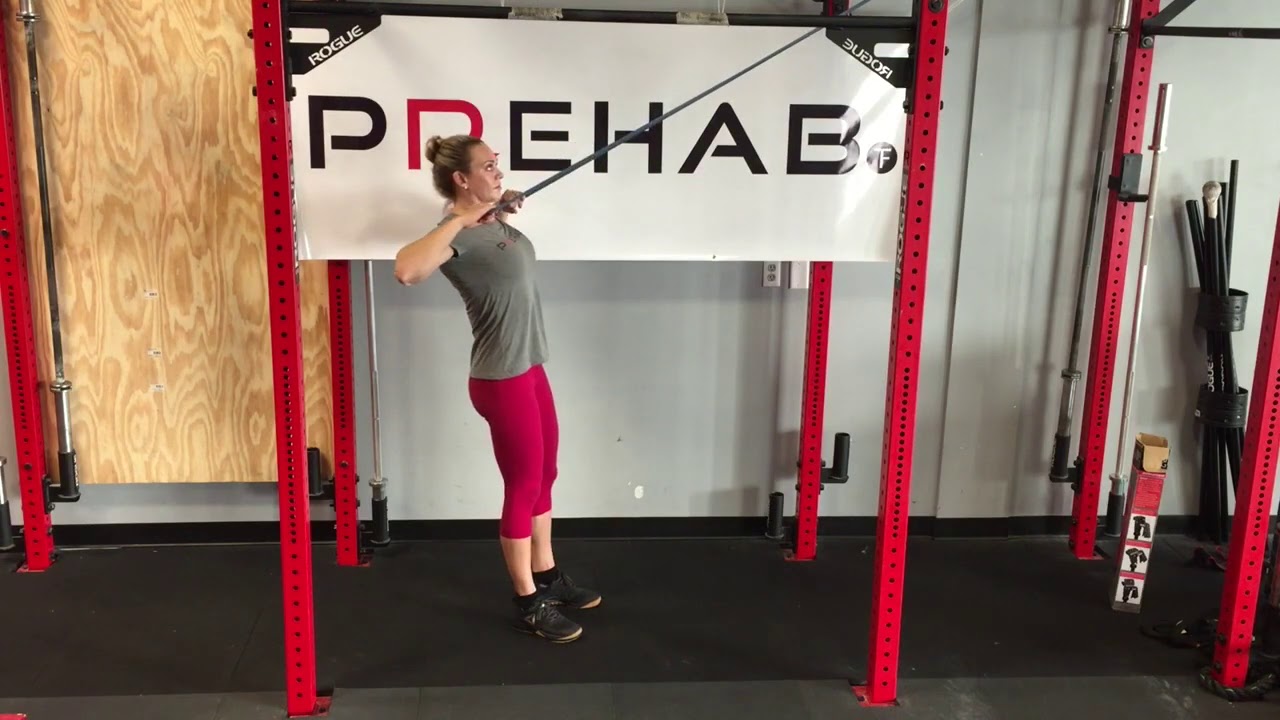 Banded Face Pulls - YouTube