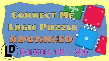 Connect Me - Logic Puzzle Advanced Level 11 - 20 Solution