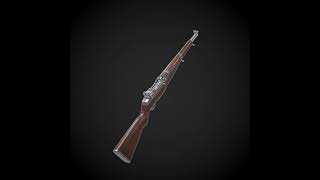 M1 Garand 3D Model #3d #blender #gun
