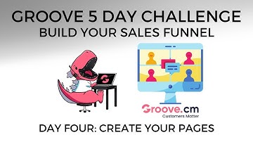 [Groove 5 Day Challenge - Build Your Sales Funnel] Day Four: Create Your Pages