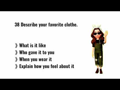 Describe Your Favourite Clothes Cue Card Topic: IELTS Exam Speaking Test