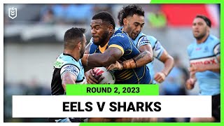 Parramatta Eels v Cronulla-Sutherland Sharks | NRL Round 2 | Full Match Replay