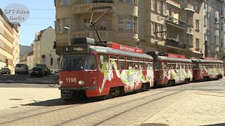 Tatra-Bahnen in Halle/Saale