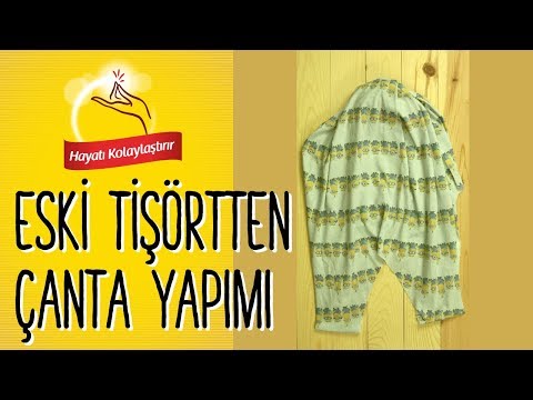 Eski Tişörtten Çanta