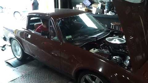 Triumph TR8 Dyno run. 276whp 300wtq