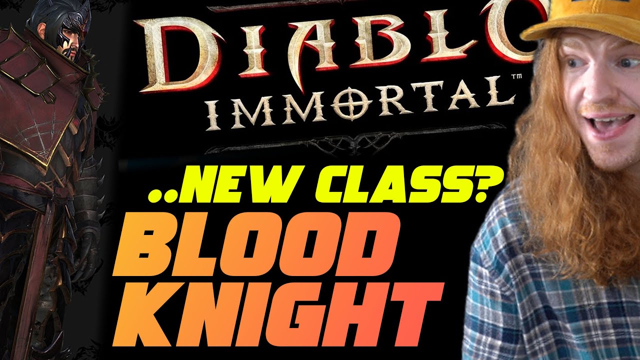 Introducing the Newest Diablo Immortal Class: Blood Knight : r