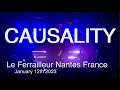 Capture de la vidéo Causality Live Full Concert 4K @ Le Ferrailleur Nantes France January 12Th 2023