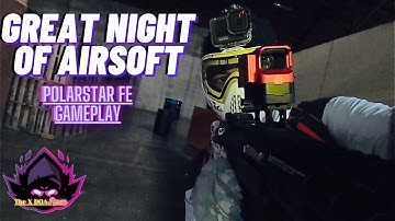 Just an Overall Fun Night of Airsoft- Polarstar Fusion Engine Gameplay - CQB City Stockton 9-25-2020