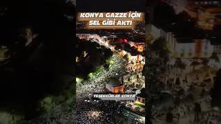 Konya Gazze İçi̇n Çok Güzel Bi̇r Yürüyüş Yspti Şfet