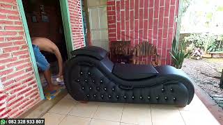 Kursi Sofa Tantra Kamasutra Oscar Warna Hitam Terbaru Kayu Jati Furniture Jepara