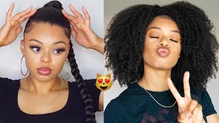 CUTE NATURAL HAIRSTYLES COMPILATION 2020 