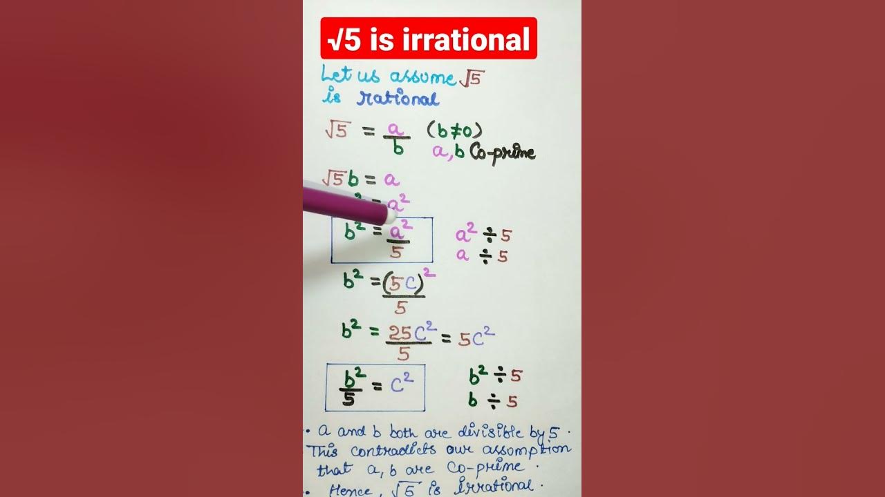 5 Is Irrational Proof Class 10 Maths Root 5 Is Irrational Ex 1 2 5-is-irrational-proof-class-10-maths-root-5-is-irrational-ex-1-2
