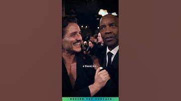 Denzel - The Legend! ✨ #PedroPascal #DenzelWashington #Gladiator #Gladiator2