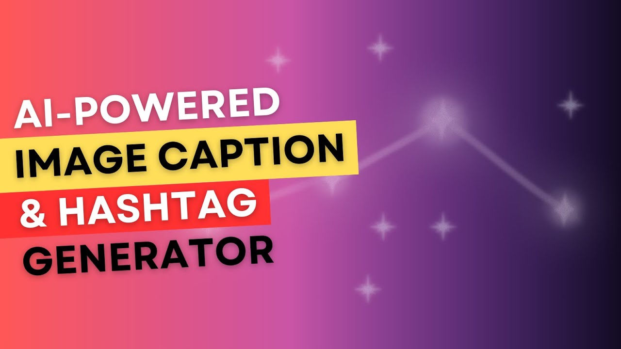 Build and Run AI Image Caption & Hashtag Generator Locally - YouTube