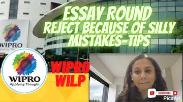 Wipro Wilp Essay Round(Written Communication Test) Why Many Rejects in this Round? Tips And Process