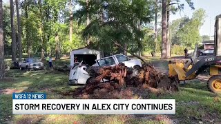 Storm recovery in Alex City continues