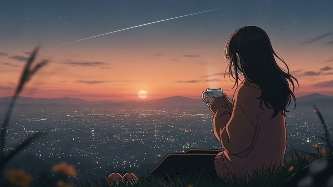 A Quiet Evening to Slow Your Mind 🌆 | Cozy Sunset Reflections & Calm Music