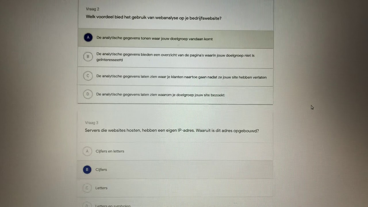 Update New GOOGLE DIGITALE WERKPLAATS - EXAMEN 97% CORRECT
