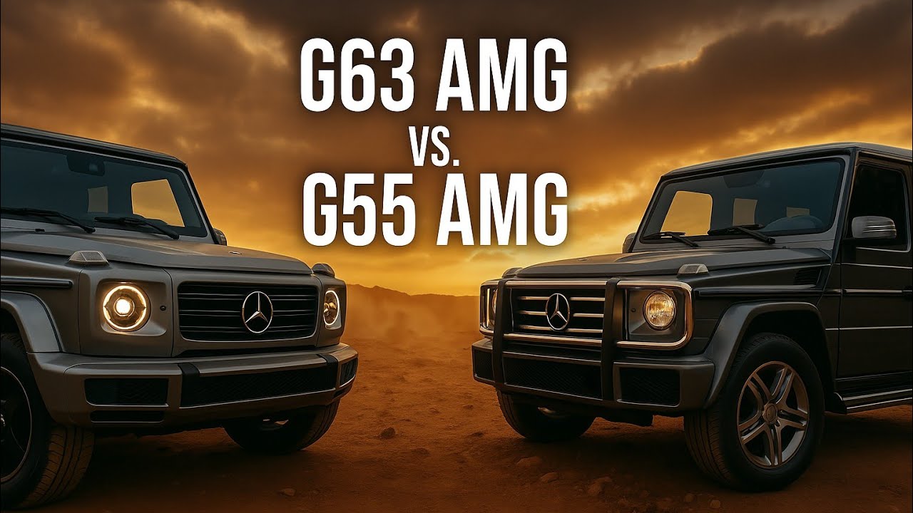 G63 AMG vs G55 AMG: Ultimate Performance SUV Showdown! - Review & comparison Part 2