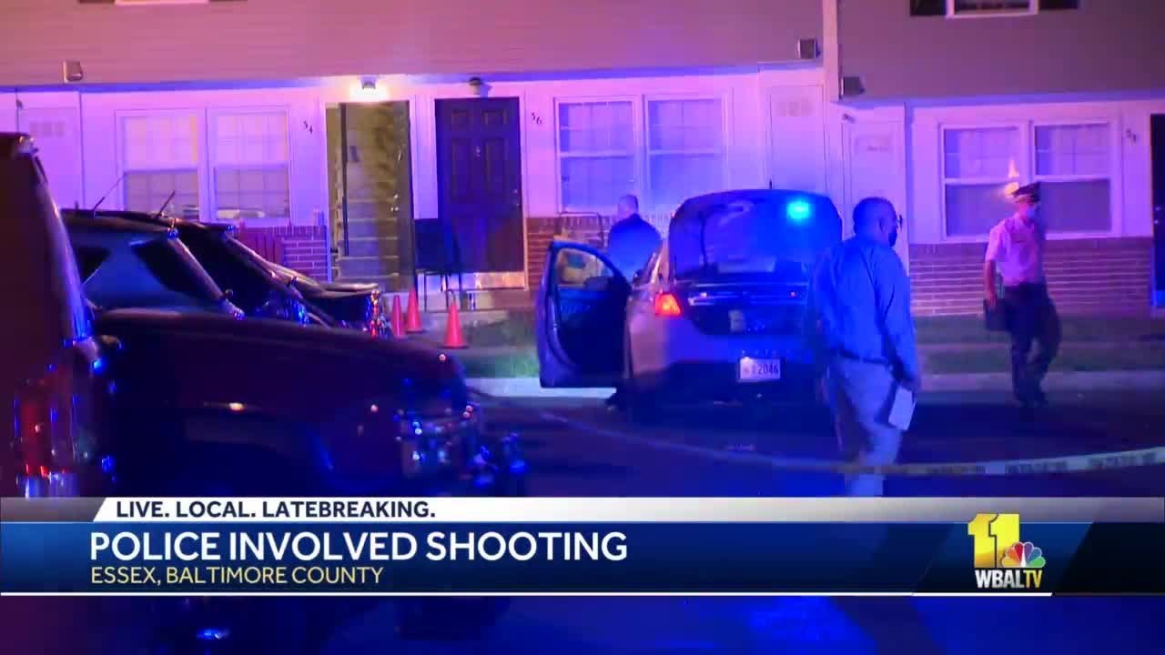 Police investigate officer-involved shooting in Essex - YouTube