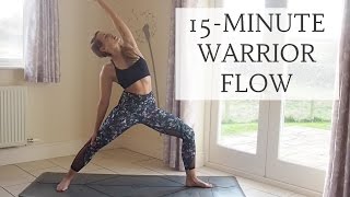 YOGANUARY #6 | 15-minute Empowering Warrior Flow | Cat Meffan screenshot 5