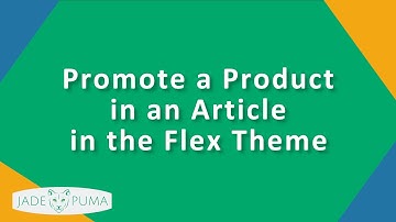 Featured Product on Articles in the Flex Theme