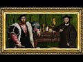 Hans Holbein the Younger - The Ambassadors (1533) | Framed Fine Art Screensaver for TV