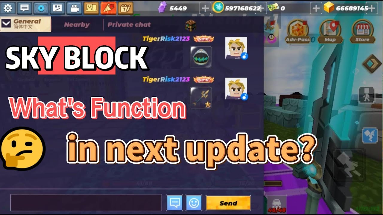 What's next update in Skyblock? YouTube