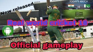 Real world cricket 18(NEW released)Android (GAMEPLAY) screenshot 5
