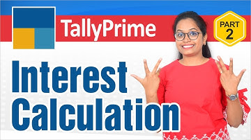 #2 Interest Calculation in Tally Prime | Compound Interest