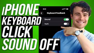 How to Turn Off Keyboard Click Sound iPhone 15,16,17