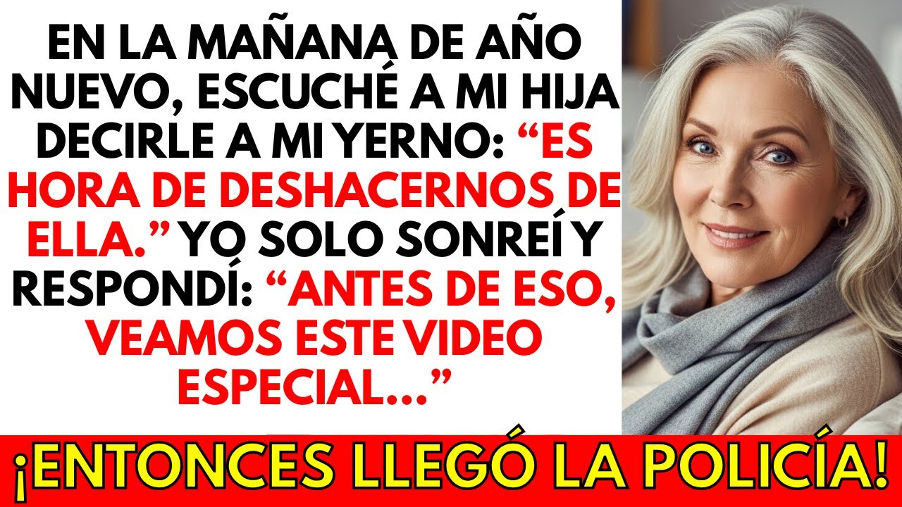 Mi hija susurró: “Vamos a deshacernos de ella en Año Nuevo” — Entonces mostré el video secreto.