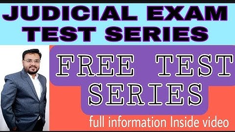 Free Test Series for Judiciary on Unacademy ( Judicial Exam Preparation)
