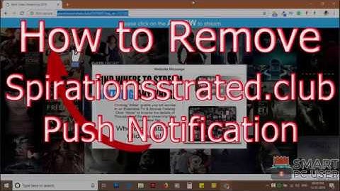 Remove Spirationsstrated.club Pop-up Notifications from Firefox & Chrome