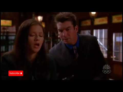 Jordan and Woody talking at the bar. Crossing Jordan