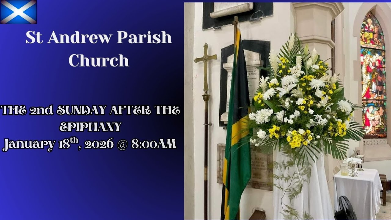 St. Andrew Live:  Second Sunday after the Epiphany