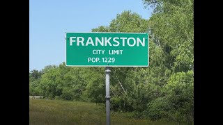 Frankston Texas Population 1229 4K Drone Video