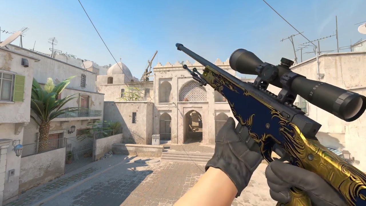 Скин на AWP "Боец" Counter Strike 2