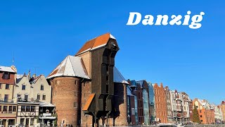 Danziggdańsk Old Town In Winter I Hansa City I 4K