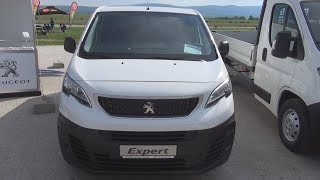 peugeot expert long 2 0 bluehdi 120 bv6 panel van 2019 exterior and interior youtube